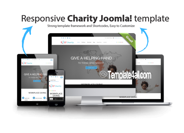 Responsive Non-Profit Charity Joomla Template
