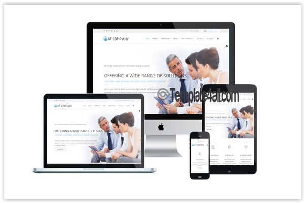 AT Company Onepage  Business Joomla Template