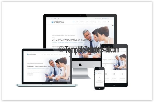 AT Company Free Business Joomla Template