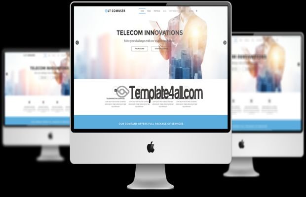 Free Premium Telecom Joomla Template
