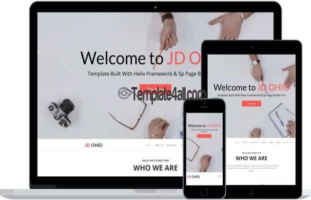 Ohio Responsive Creative Multipurpose Joomla Template