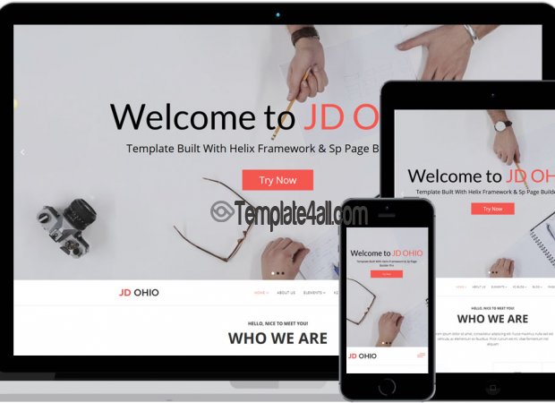 JD Ohio - Creative Multipurpose Joomla Template