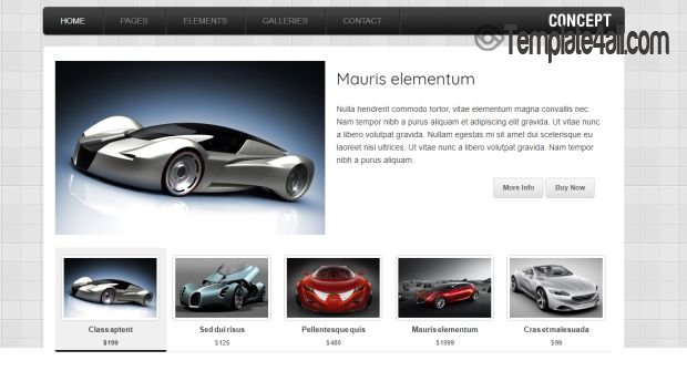 Cars Automotive Online Store Template