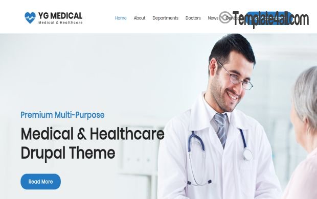 Responsive Healthcare Medical Drupal Theme